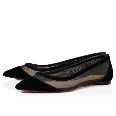 Zapatos Planos Galativi Christian Louboutin Mujer - Negros - 1130548CM53